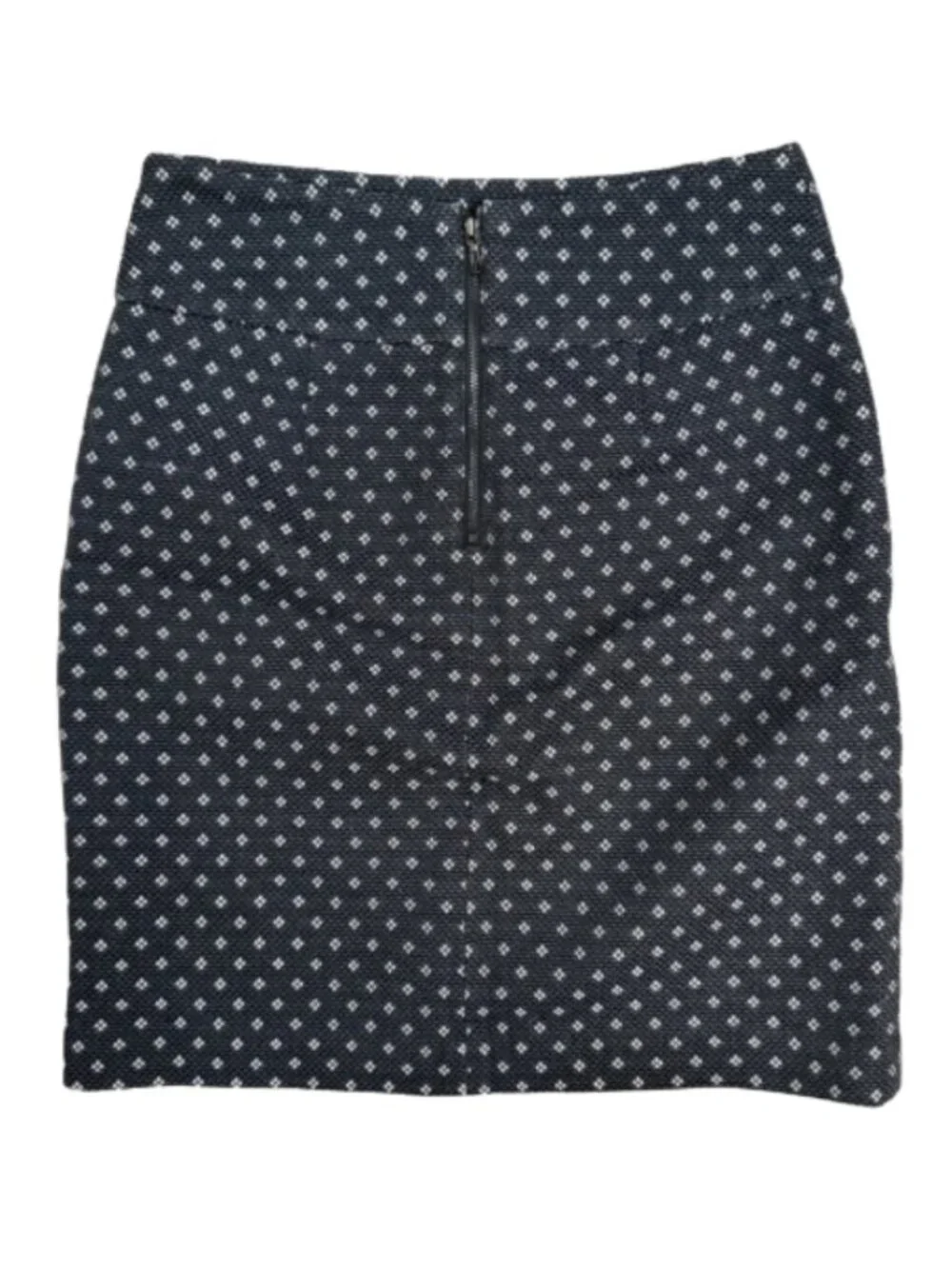 Ann Taylor Patterned Classic Pencil Skirt Women's‎ 0 Printed Lined Business Knit